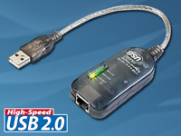 ConnecTec USB 2.0 Netzwerkadapter 10/100Mbit
